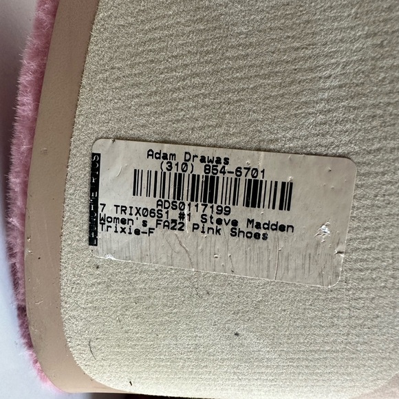Brand New Steve Madden Trixie-F Pink Barbie Platforms Size 7. - Picture 9 of 15